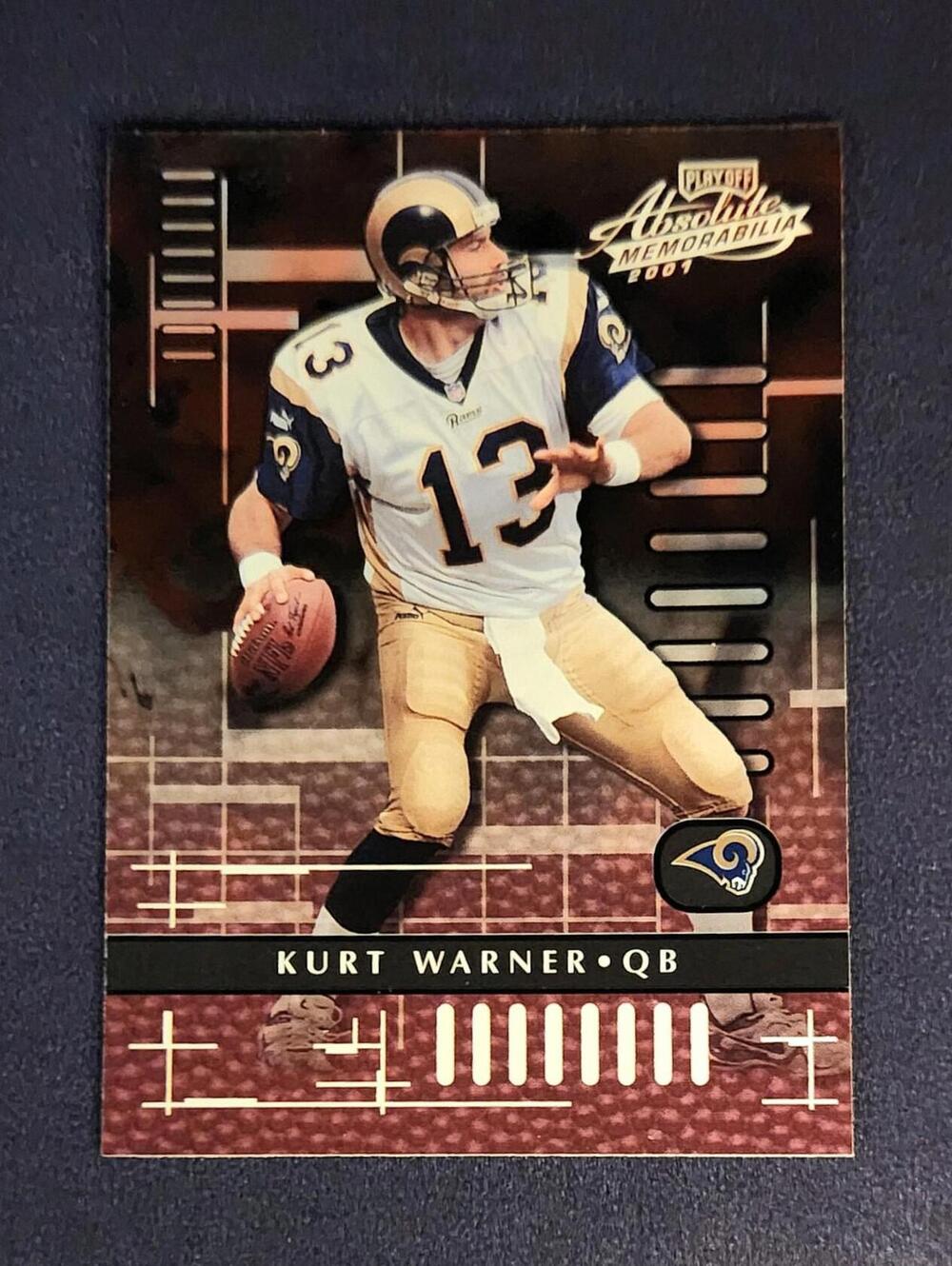 2001 Absolute Memorabilia #87 Kurt Warner Football Card